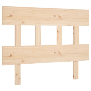 vidaXL Bed Headboard 93.5x3x81 cm Solid Wood Pine