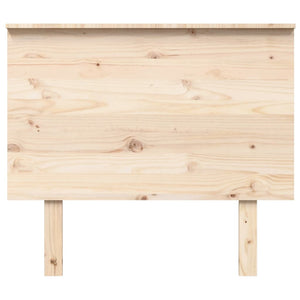 vidaXL Bed Headboard 94x6x82.5 cm Solid Wood Pine