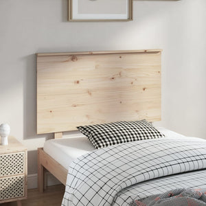 vidaXL Bed Headboard 94x6x82.5 cm Solid Wood Pine