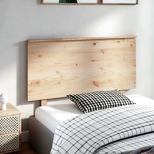 vidaXL Bed Headboard 124x6x82.5 cm Solid Wood Pine