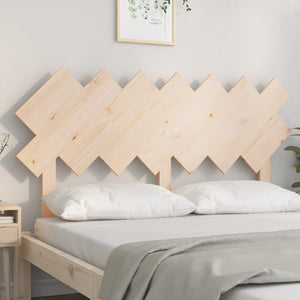 vidaXL Bed Headboard 141x3x80.5 cm Solid Wood Pine