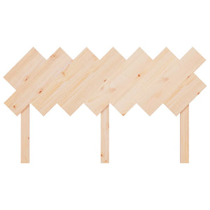 vidaXL Bed Headboard 141x3x80.5 cm Solid Wood Pine