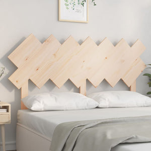 vidaXL Bed Headboard 141x3x80.5 cm Solid Wood Pine