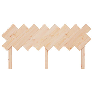 vidaXL Bed Headboard 159.5x3x80.5 cm Solid Wood Pine