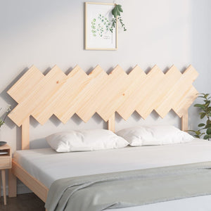 vidaXL Bed Headboard 178x3x80.5 cm Solid Wood Pine