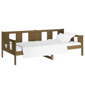 vidaXL Day Bed Honey Brown Solid Wood Pine 80x200 cm