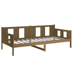 vidaXL Day Bed Honey Brown Solid Wood Pine 80x200 cm