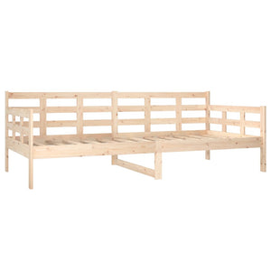 vidaXL Day Bed Solid Wood Pine 90x200 cm