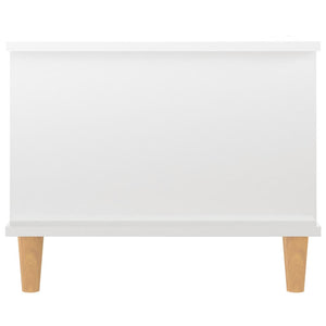 vidaXL Coffee Table High Gloss White 90x50x40 cm Engineered Wood