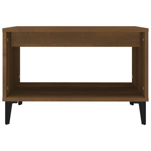 vidaXL Coffee Table Brown Oak 60x50x40 cm Engineered Wood