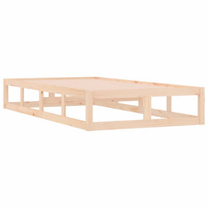 vidaXL Bed Frame 100x200 cm Solid Wood