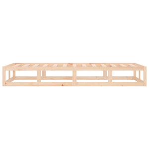 vidaXL Bed Frame 100x200 cm Solid Wood