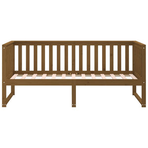 vidaXL Day Bed Honey Brown 75x190 cm Solid Wood Pine