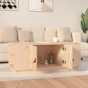 vidaXL Coffee Table 100x50x41 cm Solid Wood Pine