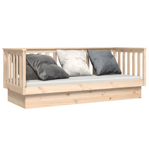 vidaXL Day Bed 90x190 cm Solid Wood Pine