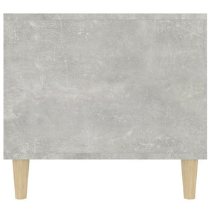 vidaXL Coffee Table Concrete Grey 90x49x45 cm Engineered Wood