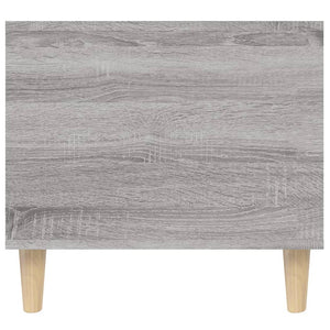 vidaXL Coffee Table Grey Sonoma 90x49x45 cm Engineered Wood