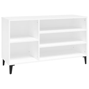 vidaXL Shoe Cabinet White 102x36x60 cm Engineered Wood