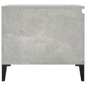 vidaXL Coffee Table Concrete Grey 100x50x45 cm Engineered Wood