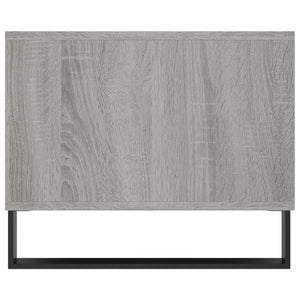 vidaXL Coffee Table Grey Sonoma 102x50x40 cm Engineered Wood