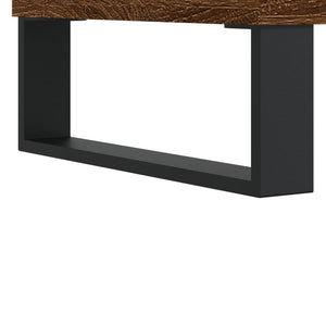 vidaXL Coffee Table Brown Oak 102x50x40 cm Engineered Wood