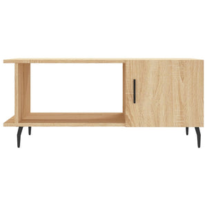 vidaXL Coffee Table Sonoma Oak 90x50x40 cm Engineered Wood