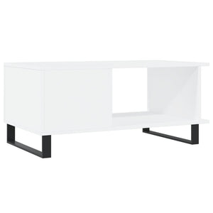 vidaXL Coffee Table White 90x50x40 cm Engineered Wood