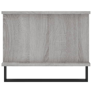 vidaXL Coffee Table Grey Sonoma 90x50x40 cm Engineered Wood