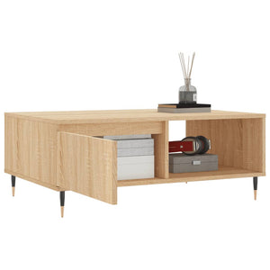 vidaXL Coffee Table Sonoma Oak 90x60x35 cm Engineered Wood