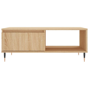 vidaXL Coffee Table Sonoma Oak 90x60x35 cm Engineered Wood