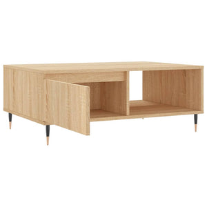 vidaXL Coffee Table Sonoma Oak 90x60x35 cm Engineered Wood