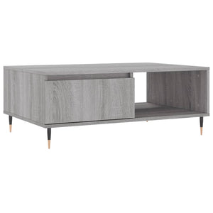 vidaXL Coffee Table Grey Sonoma 90x60x35 cm Engineered Wood