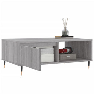 vidaXL Coffee Table Grey Sonoma 90x60x35 cm Engineered Wood