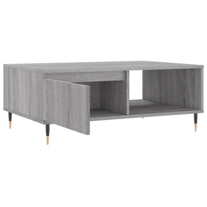 vidaXL Coffee Table Grey Sonoma 90x60x35 cm Engineered Wood