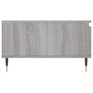 vidaXL Coffee Table Grey Sonoma 90x60x35 cm Engineered Wood