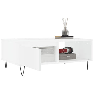 vidaXL Coffee Table White 90x60x35 cm Engineered Wood