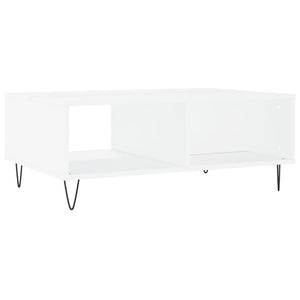 vidaXL Coffee Table White 90x60x35 cm Engineered Wood