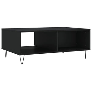 vidaXL Coffee Table Black 90x60x35 cm Engineered Wood