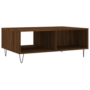 vidaXL Coffee Table Brown Oak 90x60x35 cm Engineered Wood