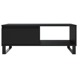 vidaXL Coffee Table Black 90x60x35 cm Engineered Wood