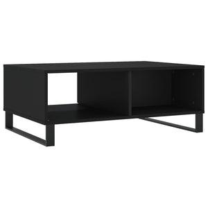 vidaXL Coffee Table Black 90x60x35 cm Engineered Wood