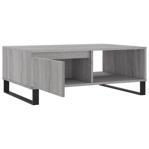 vidaXL Coffee Table Grey Sonoma 90x60x35 cm Engineered Wood