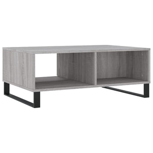 vidaXL Coffee Table Grey Sonoma 90x60x35 cm Engineered Wood