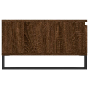 vidaXL Coffee Table Brown Oak 90x60x35 cm Engineered Wood