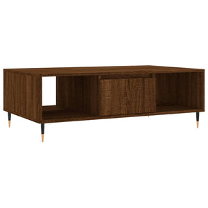 vidaXL Coffee Table Brown Oak 104x60x35 cm Engineered Wood