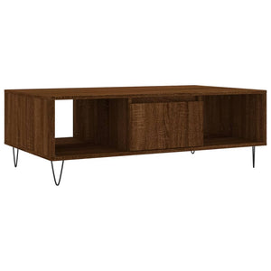 vidaXL Coffee Table Brown Oak 104x60x35 cm Engineered Wood