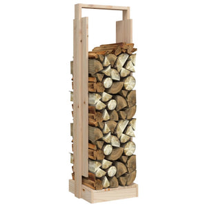 vidaXL Log Holder 33.5x30x110 cm Solid Wood Pine