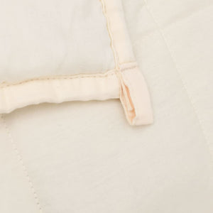 vidaXL Weighted Blanket Light Cream 200x230 cm 9 kg Fabric