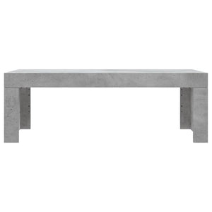 vidaXL Coffee Table Concrete Grey 102x50x36 cm Engineered Wood