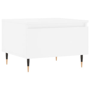 vidaXL Coffee Table White 50x46x35 cm Engineered Wood